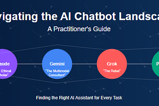 Navigating the AI Chatbot Landscape: A Practitioner’s Guide