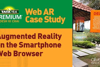 Tata Tea Web AR Case Study: Augmented Reality on the Smartphone Web Browser | Web AR Game (8th…