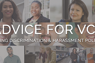 Guidelines for VCs Writing Discrimination & Harassment Policies