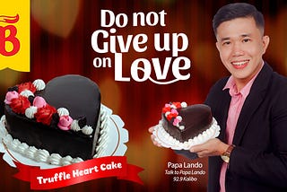 Bread & Butter Launches Valentines Truffle Heart Cake