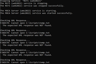 Allowing BY WMS Super Users to restart/hard bounce MOCA and REFS Services while restricting RDP…