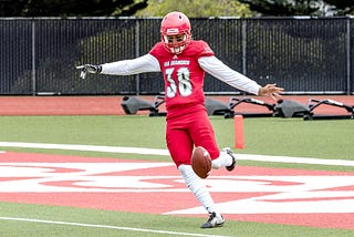 Xavier Heath City College San Francisco Football Punter xavier kelly xavi kelly xavi heath xavi heath-kelly