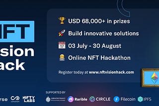 Joining this NFT Vision Hackathon and bring home $68.000!