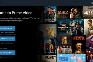 How Amazon Prime Video can improve content discoverability — my 10¢