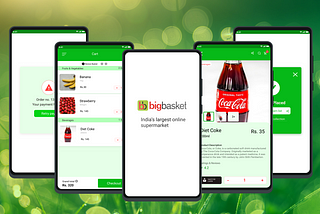 Case study: the re-design of a grocery delivery app