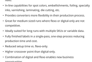 Why hybrid label printing is awesome