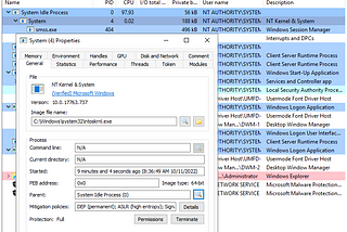 Understanding basic important processes in Windows