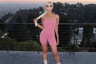 NIDALODEAN LIVING LAVISH IN HER COME UP IN LOS ANGELES