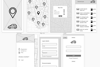 Ironhack Prework: Wireframing Challenge