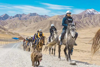 Qinghai-Tibet Derby — the longest distance and highest altitude horseback endurance expedition in…