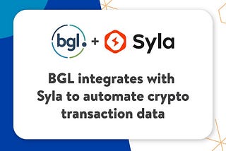 BGL integrates with Syla to automate crypto transaction data