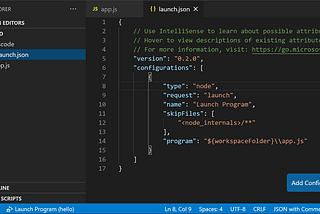The Run Button in VSCode
