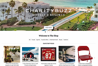 Gift Exceptionally: The Shop at Charitybuzz