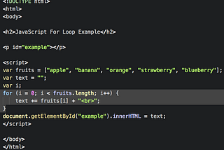 Code: Loops & loops