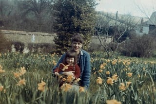 The Lady, The Baby & The Daffodils
