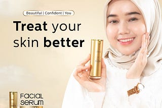 B Erl Facial Serum WoW Lightening Untuk Perawatan Kulit Harian