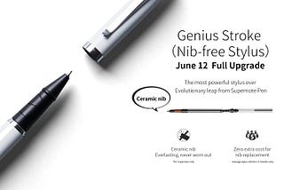 Introduction of new Supernote Pen with permanent use ceramic nib
