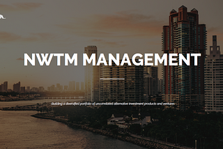 Update from the Desk of NWTM Management