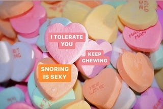 Candy Hearts For Married Couples