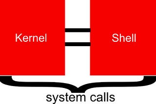 What happens when you type ls -l in the Shell (Shell analysis)