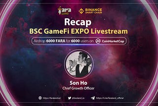 Recap BSC GameFi EXPO Livestream 25/09/2021