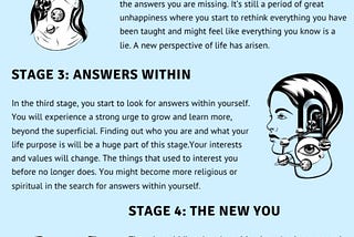 Stages of becoming Conscious
