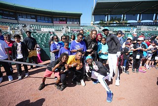 Marlins Culminate Black History Month with Special Spring Training Experience