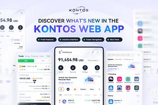 Enhanced Functionality, Enhanced Trading: Explore the Latest Update to the Kontos Web App
