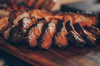 Steak Medium Rare on a Cast Iron Pan Takes Practice