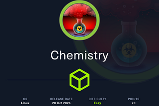 [HTB] Chemistry writeup