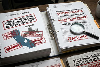 Billions Out, Results Unverified ~ California’s High‑Risk Spend