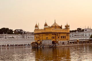 Golden Temple in India
