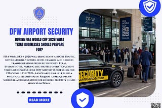 DFW Airport Security During FIFA World Cup 2026: What Texas Businesses Should Prepare For