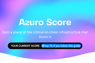 An expert guide to Azuro Score and airdrops farming.