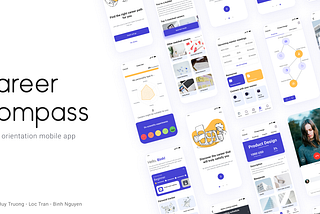 UX/UI case study: Career Compass — A career orientation mobile app