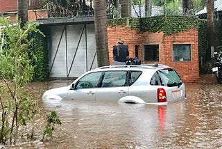 Una gran alerta meteorológica para Paraguay