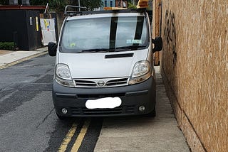 Dublin has a Problem with Parking on Footpaths