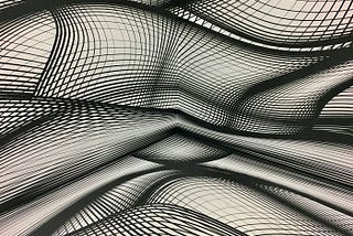 An abstract image to depict systems and complexity for an article by the Transcap Initiative on systemic impact measurement