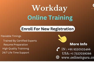 Workday Online Training in India | Workday Course