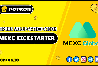 POPKON will be listed on MEXC