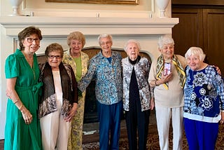 Summer’s Highlight: Mom’s 75th HS Reunion