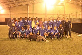 Free Football Coaching is being offered to refugees in Preston