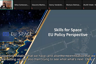 SPACE4GEO GENERAL ASSEMBLY HOSTED DG DEFIS, EU Space Academy and ECMWF!
