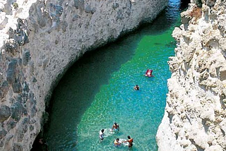 Floating to the Sea, Papafragas, Milos, Greece