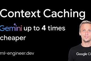 Vertex AI Context Caching with Gemini