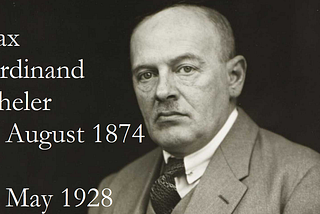 Max Scheler on Philosophical Anthropology and History