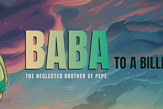 $BABA, The most exclusive and promising MEME on SOLANA.