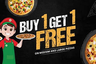 Buy 1 Get 1 Free Pizza Offer Today — Every Wed & Fri: La Milano Pizzeria