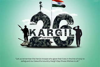 Kargil Vijay Diwas is a reminder of the strength and courage of our armed forces.