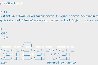 Running Axon Server locally